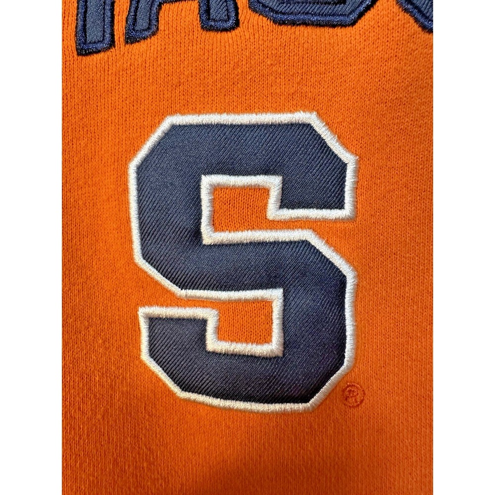 Syracuse Orange Youth L 16-18 Colosseum 2-Hit Pullover Hoodie Sweatshirt - Picture 4 of 10